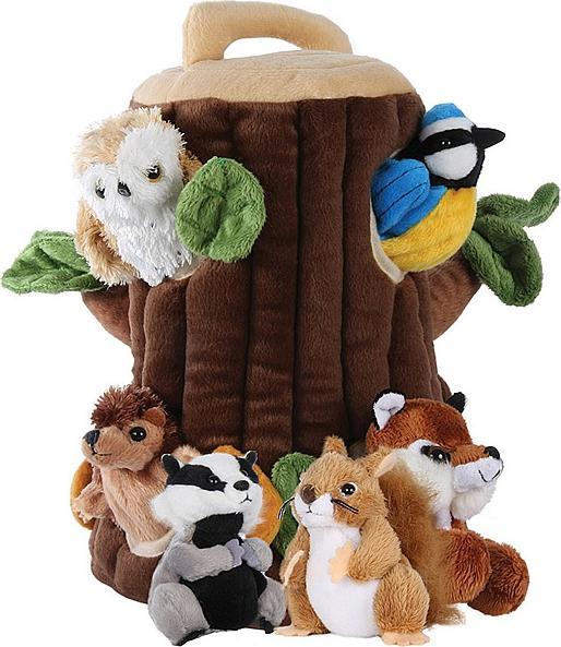 Immagine prodotto The Puppet Company Casa sull'albero con 6 cuccioli di animali