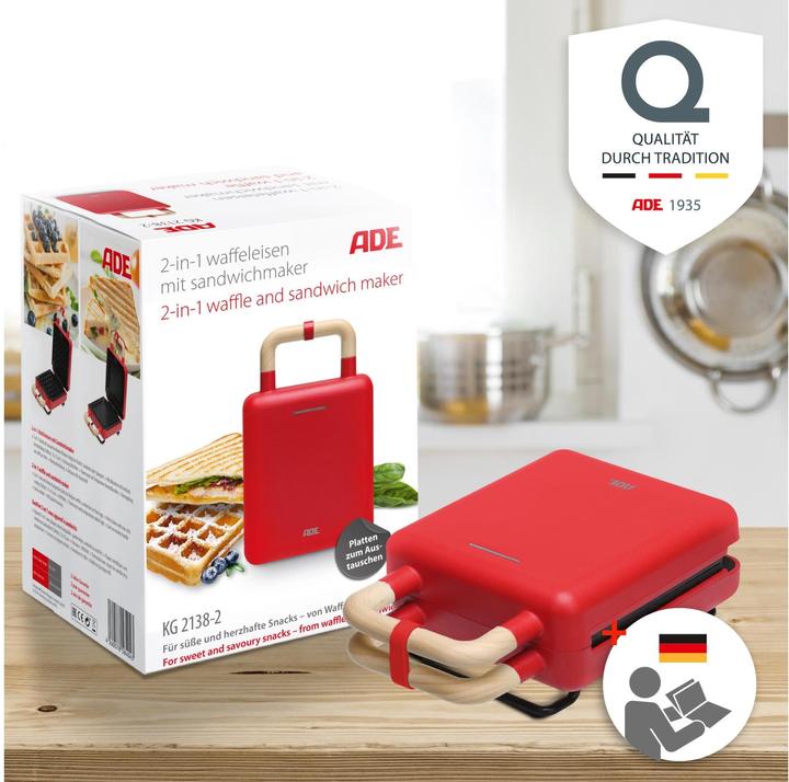 Image du produit ADE Gaufrier blanc