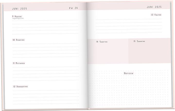 Immagine prodotto Calendario degli studenti 2024 / 2025 Questo sarà il mio anno (17 x 21,5 cm, Copertina rigida, Tedesco)