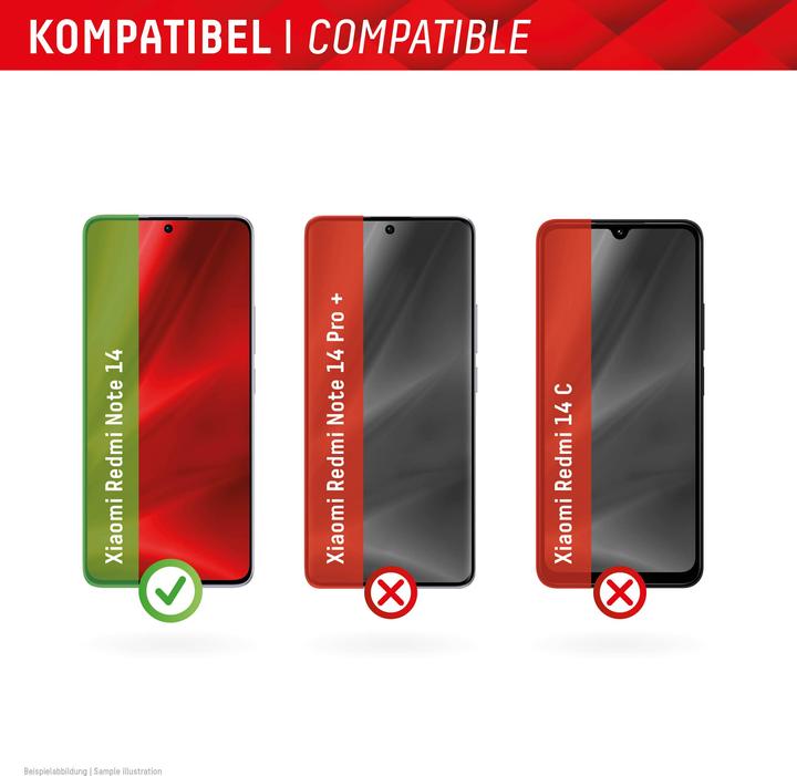 Actual product image Displex Smart Glass (1 Piece, Xiaomi Redmi Note 14)