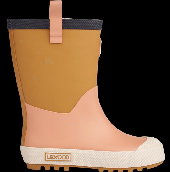Actual product image Liewood Rubber Boots Sasha Natural Rubber Tuscany Rose Multi Mix (24)