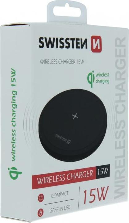 Actual product image Swissten Wireless Charger (15 W)