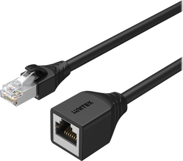 Actual product image Unitek Cat 6 STP 8P8C RJ45 Ethernet Extension cable M/F 3m C1896BK-3M (S/UTP, CAT6, 3000 m)