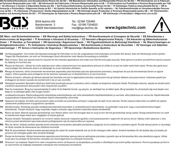 Image du produit BGS Ventileinsatzschlüssel
