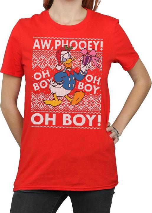 Produktbild Disney Donald Duck Christmas Fair Isle TShirt (3XL)
