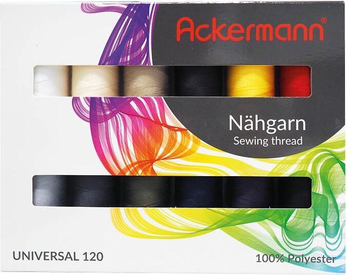 Produktbild Nähgarn in 12 Farben (1000 m)