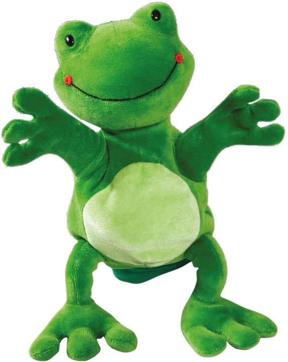 Actual product image Beleduc Glove puppet frog