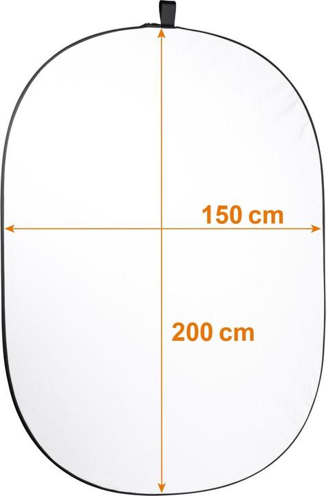 Produktbild Walimex Falthintergrund (140 cm, 195 cm)