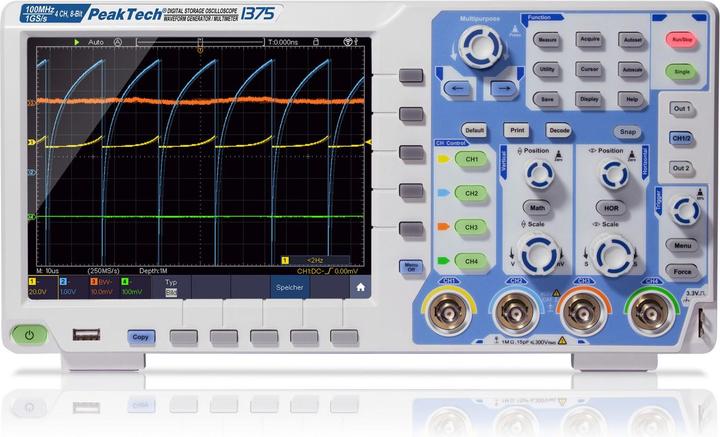 Image du produit Peaktech P 1375 Oscilloscope à mémoire numérique