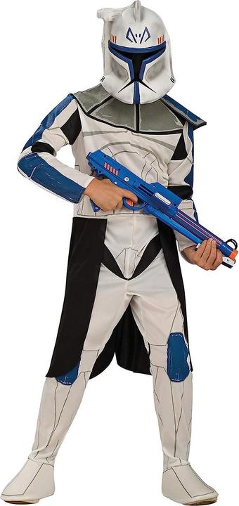 Actual product image Rubies Star Wars Captain Rex Costume: Blue Clonetrooper Kids Costume (S)