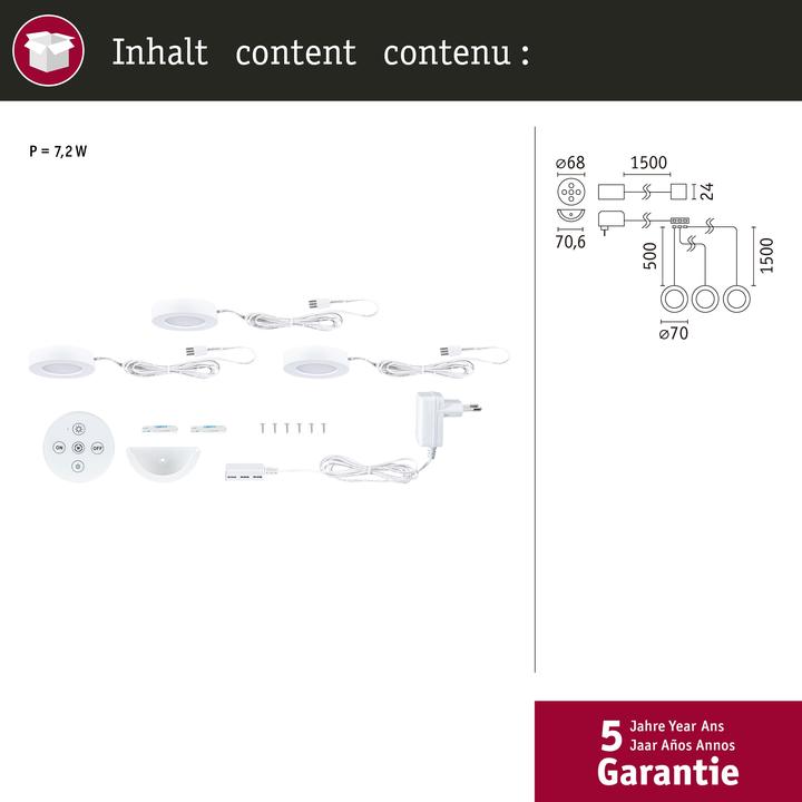 Image du produit Paulmann Batuno (240 lm)