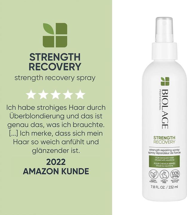 Actual product image Biolage Strength Recovery Strength Repairing Spray (232 ml)