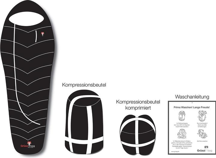 Produktbild Grüezi Bag Synpod Island 200 Schlafsack (200 cm)