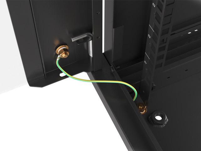Image du produit Lanberg WF01-6422-10B Étagère murale en rack 22U (22 HE, Rack 19 pouces)