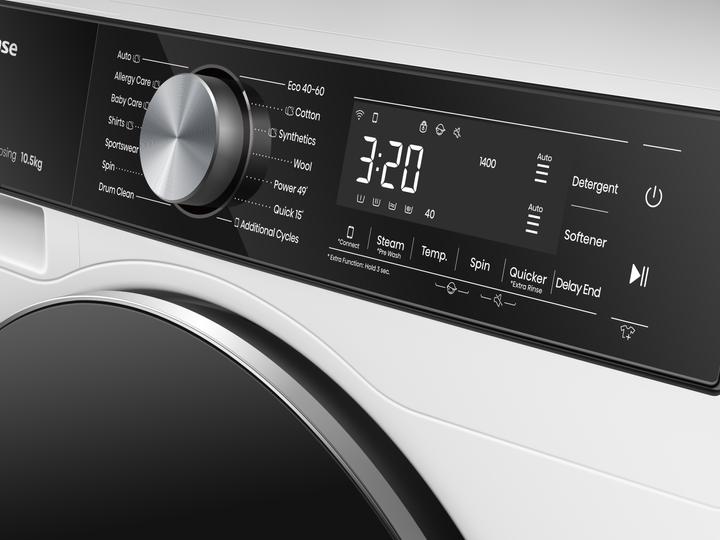 Produktbild Hisense WF5S1045BW (10 kg, Links)