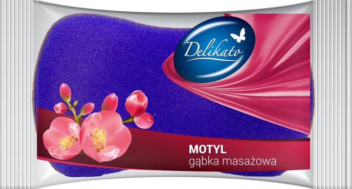 Produktbild Delikato Zarte, Schmetterlingsmassageschwamm