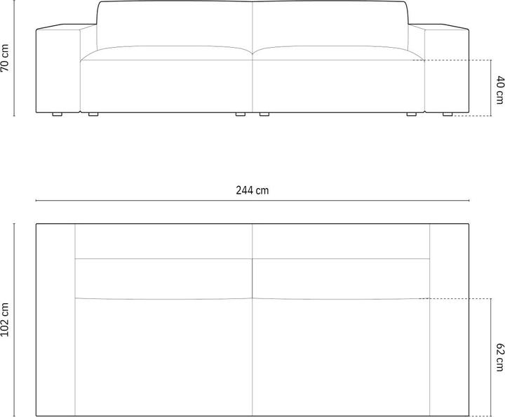 Produktbild Micadoni Jodie (3-Sitzer, 4-Sitzer, 2-Sitzer)