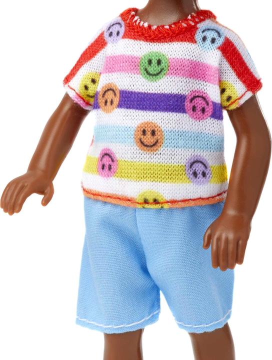 Immagine prodotto Barbie Bambolotto con camicia a righe con smile