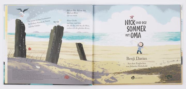 Immagine prodotto Nick und der Sommer mit Oma (Tedesco, Benji Davies, 2019)