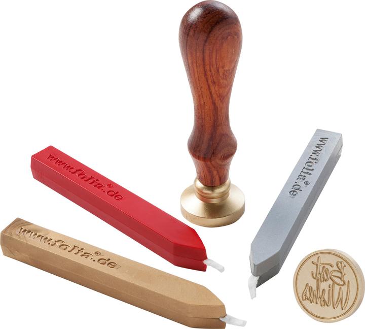 Produktbild Folia Stempel mit Siegelwachs