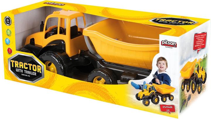 Actual product image happytoys Tractor 71.5 x 27 x 32 cm