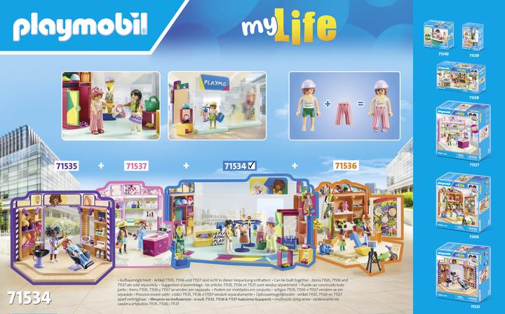 Immagine prodotto Playmobil Negozio di moda (71534, Playmobil La mia vita)