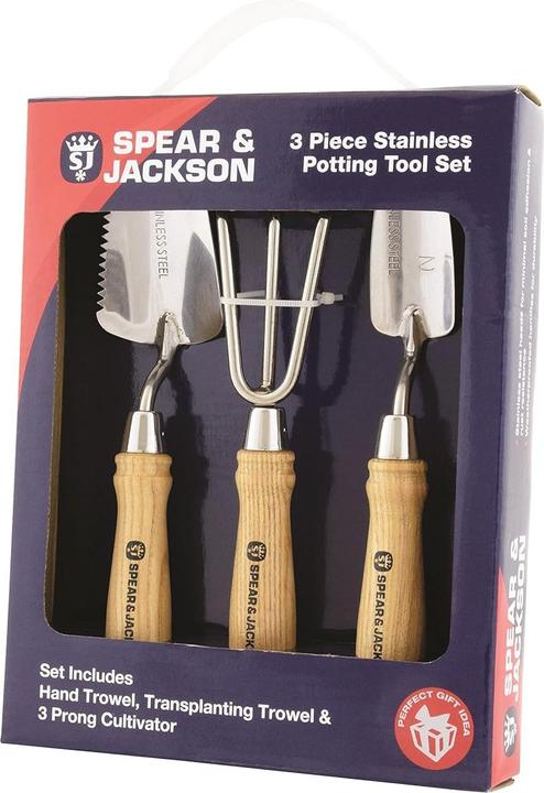 Produktbild Spear & Jackson 3-teiliges Gartenwerkzeugset