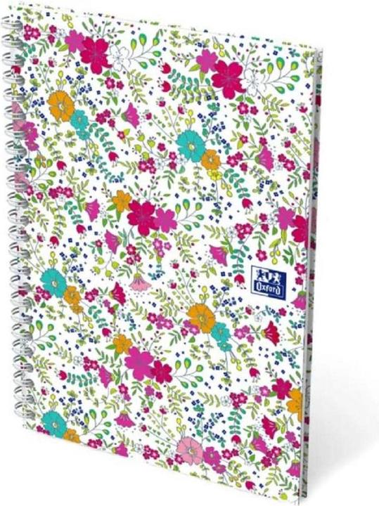 Produktbild Oxford FORME FLORAL - Spiralbuch (B5, Liniert, Harter Einband)