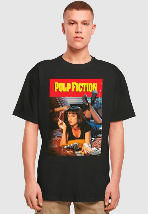 Produktbild Merchcode Pulp Fiction Poster Oversize Tee - 134095 (XL)