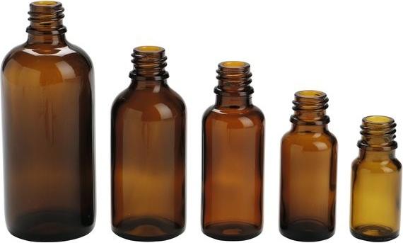 Produktbild You Nails Glasflasche ohne Schraubverschluss 100 ml braun