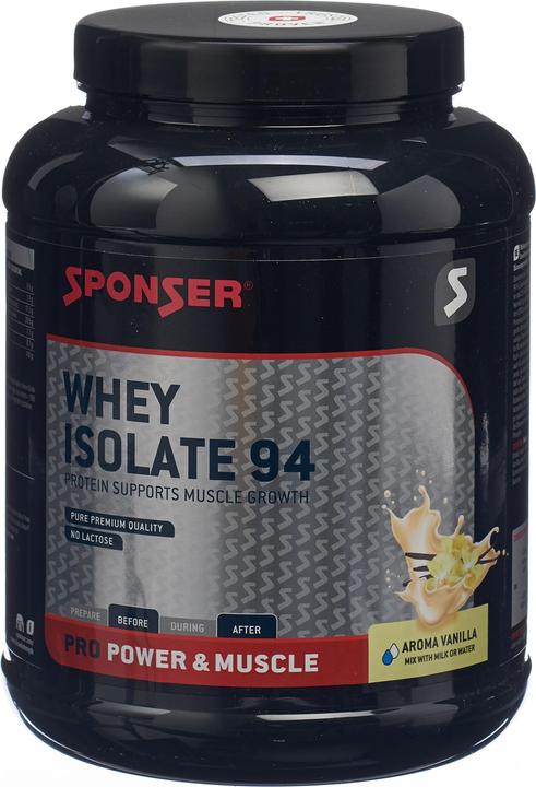 Actual product image Sponser Whey Isolate 94 (Vanilla, 1 pcs., 850 g)