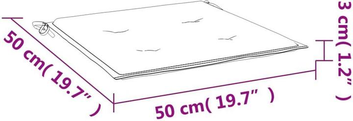 Immagine prodotto VidaXL Set da salotto da giardino da 10 pezzi con cuscini (50 x 50 x 4 cm)