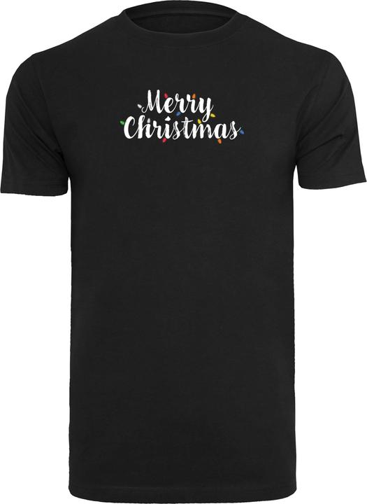 Actual product image Merchcode Merry Christmas Lights T-Shirt Round Neck - 111717 (L)