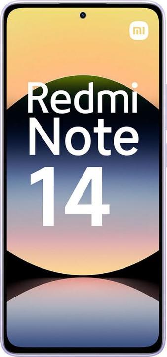 Actual product image Xiaomi Redmi Note 14 4G (Double Sim - 6.67" - NFC - 256 Go, 8 Go RAM) Violet (256 GB, Violet, 6.67", 4G)