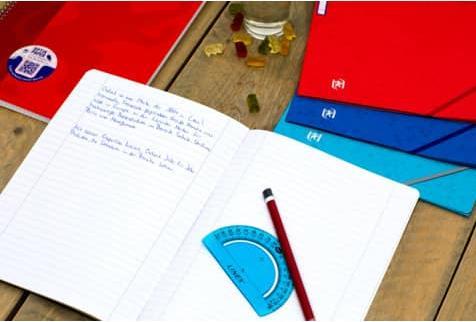 Actual product image Oxford Worksheet pad, A4, ruling 3 (A4, Hardcover)