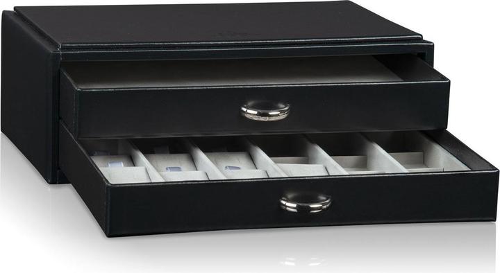 Produktbild Sacher Schmuckkästchen Vario / Ring- & Ohrsteckerbox - Schwarz