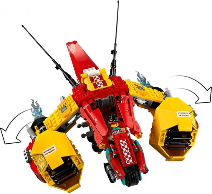 Actual product image LEGO Monkie Kids Cloud Jet (80008, LEGO Monkie Kid, LEGO Rare Sets)