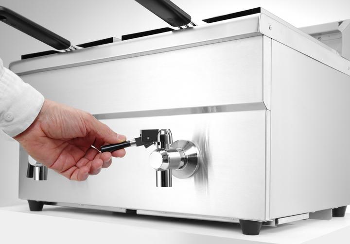 Immagine prodotto Hendi Friggitrice a induzione Kitchenline 2X8L