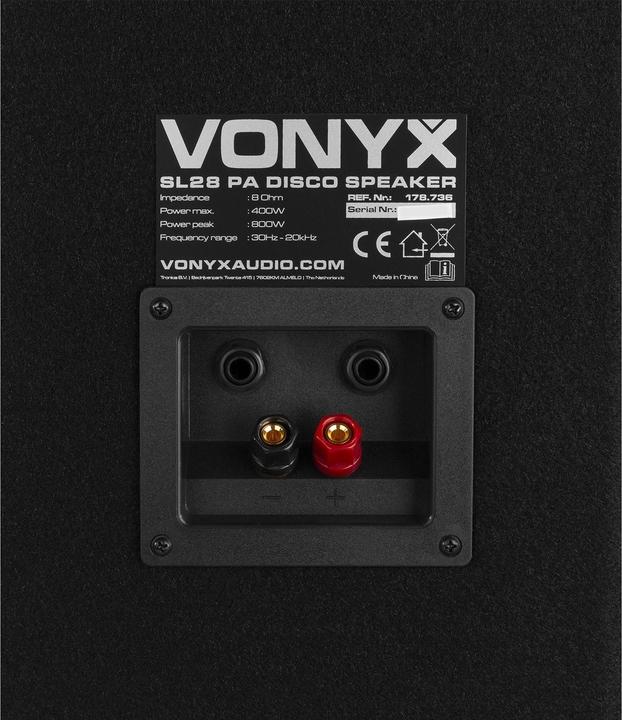 Actual product image Vonyx Loudspeaker SL28 (Passive, 1x 800 W)