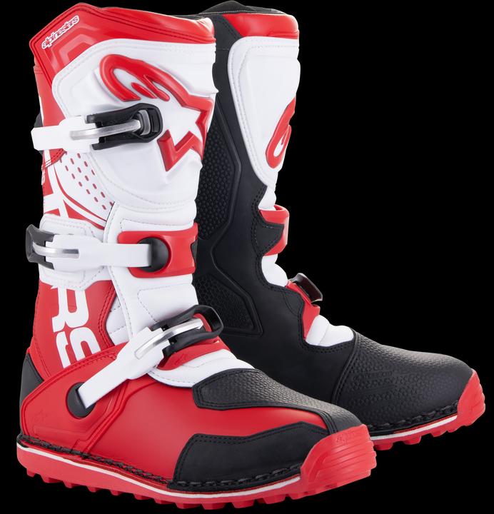Actual product image Alpinestars BOOTS TECH T RED/WHT 9/43 (Men, 43)