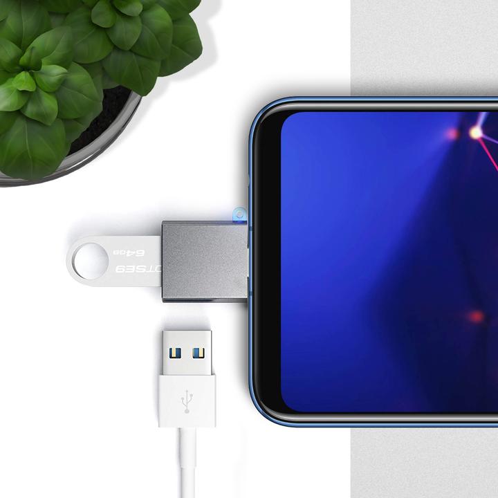 Produktbild Satechi USB-C zu (USB-A, USB Typ-C, 4 cm)
