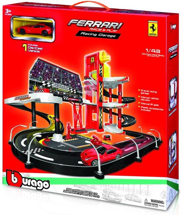 Produktbild Bburago Ferrari Racing Garage