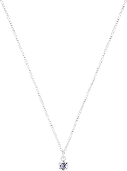 Prinzessin Lillifee Halsschmuck für Mädchen, 925 Sterling Silber, Zirkonia synth. | Geburtsstein (Silber 925)