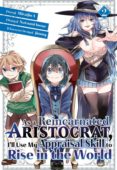 Produktbild As a Reincarnated Aristocrat, I'll Use My Appraisal Skill to Rise in the World 2 (manga) (AS A REINC (Englisch, Jimmy, Natsumi Inoue, Miraijin A, 2022)