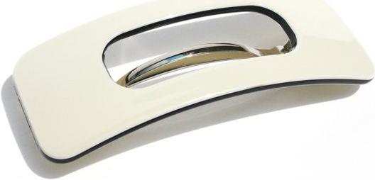 Actual product image MOLIABAL Ebony & Ivory Hair Clip No. 428 (1 pcs.)