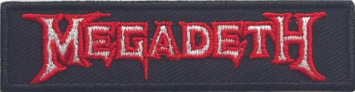 Produktbild Megadeth Logo Aufnäher zum Aufbügeln Outline