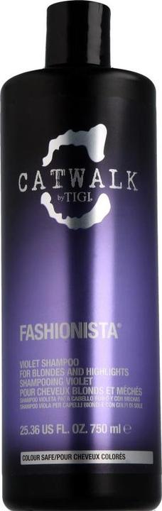 Tigi Catwalk Icon - Fashionista Violet Shampoo (750 ml, Liquid shampoo)