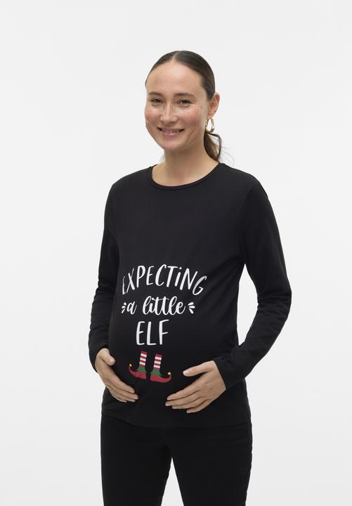 Image du produit Mamalicious Coupe normale Top col rond Blouse (M)