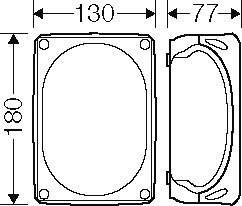 Immagine prodotto Hensel HEN WP 1006 G Scatola di giunzione per cavi 1,5-6qmm 3ph. 10qmm 1ph. 5pole grigio
