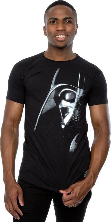 Actual product image Star Wars Mens Darth Vader Face Cotton T-Shirt (3XL)